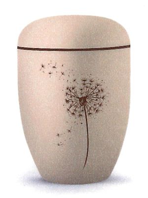 Naturstoffurne Pusteblume creme